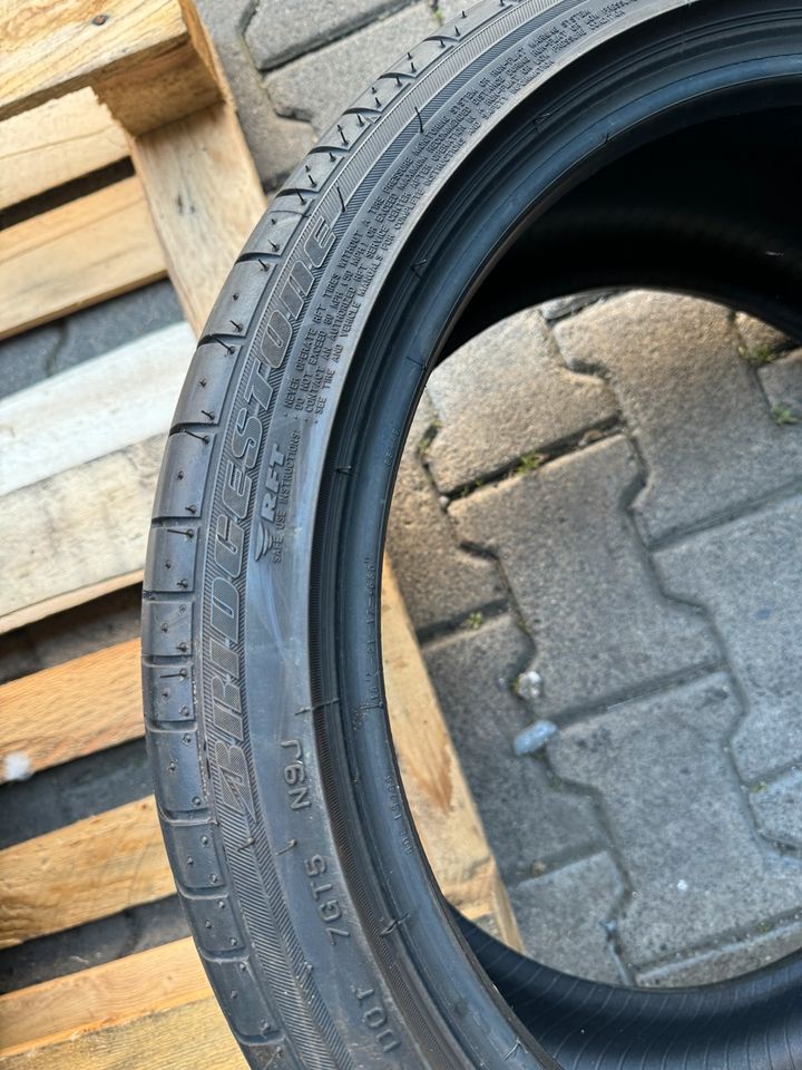 4 Sommerreifen Bridgestone 255/35R18  90Y 225/40R18  92Y in Wiesbaden