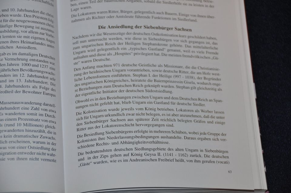 Michael Kroner – Geschichte der Siebenbürger Sachsen – Band 1 in Buchholz in der Nordheide