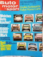 AMS 04 1971 Mercedes 280 SE Ford GT 70 Volvo 144 Chrysler Alpina Niedersachsen - Wolfsburg Vorschau