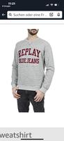 Replay Sweatshirt grau Größe L Bonn - Röttgen Vorschau