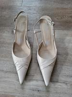 Pumps, creme, Hochzeitsschuhe, Größe 39 Sachsen - Leubsdorf Vorschau