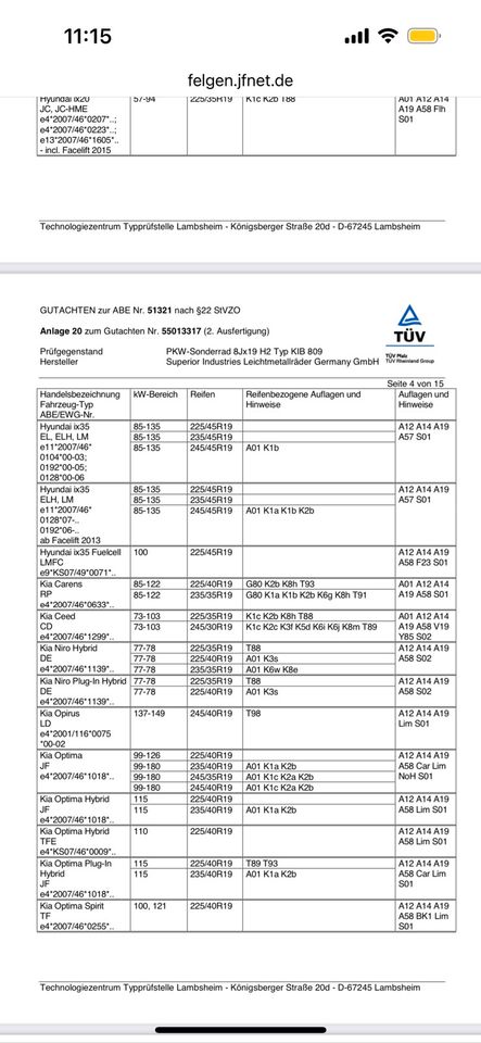 ✅ Hyundai Nexo, Tucson, IX35, Citroen C4, Felgen Winterreifen 19✅ in Wendelstein