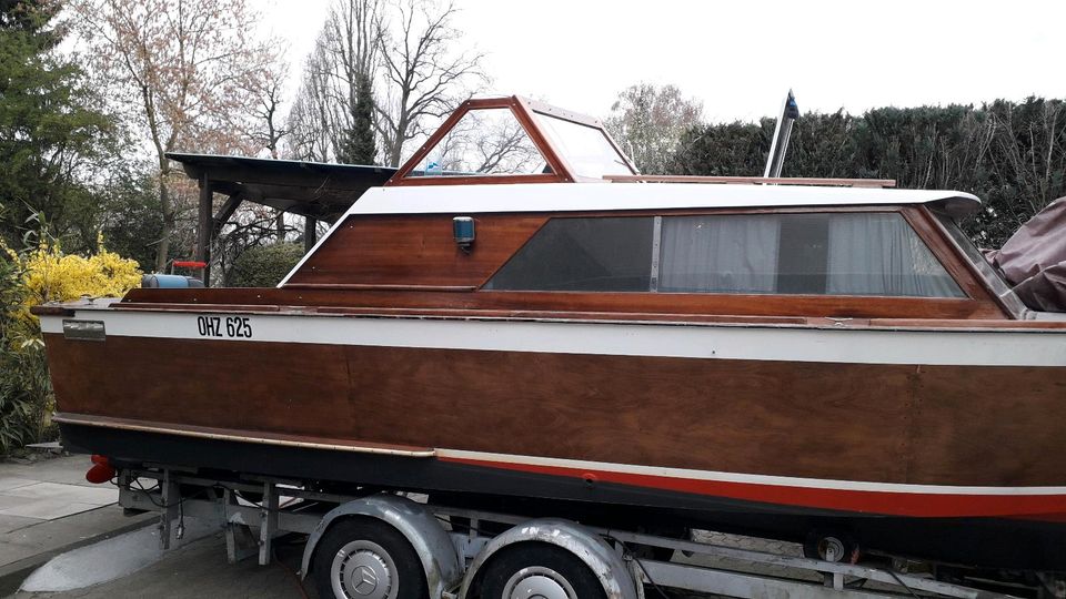 Mahagoni Boot Burmester in Bremen