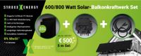 Balkonkraftwerk Set 600/800Watt Stroxx Energy PV-Anlagen Angebot Nordrhein-Westfalen - Rheine Vorschau