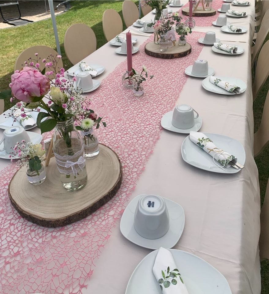 Deko Kommunion Konfirmation Hochzeit Tauf Regenbogen kleine Vasen in Elsdorf