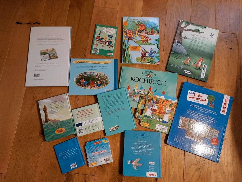 Viele Kinderbücher Kinderlieder Bambi Kochbuch Osterhase in Göhl