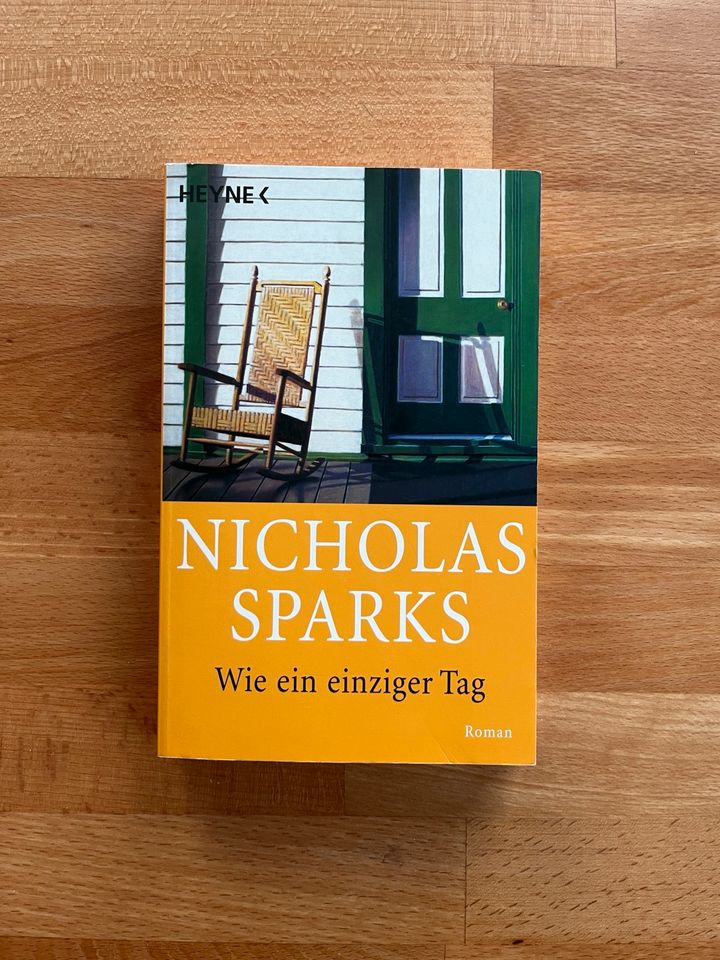 Nicholas Sparks: „Wie ein einziger Tag“ Roman in Remshalden