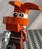 Five nights at Freddys: Foxi Lego Figur selber gemacht Nordrhein-Westfalen - Unna Vorschau