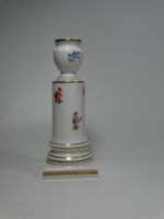 Meissen Porzellan Kerzenständer Blumendekor Blumen Goldrand H 15 Kr. Dachau - Dachau Vorschau