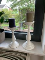 2 Kerzenständer Holz weiß von Ikea Bayern - Alzenau Vorschau
