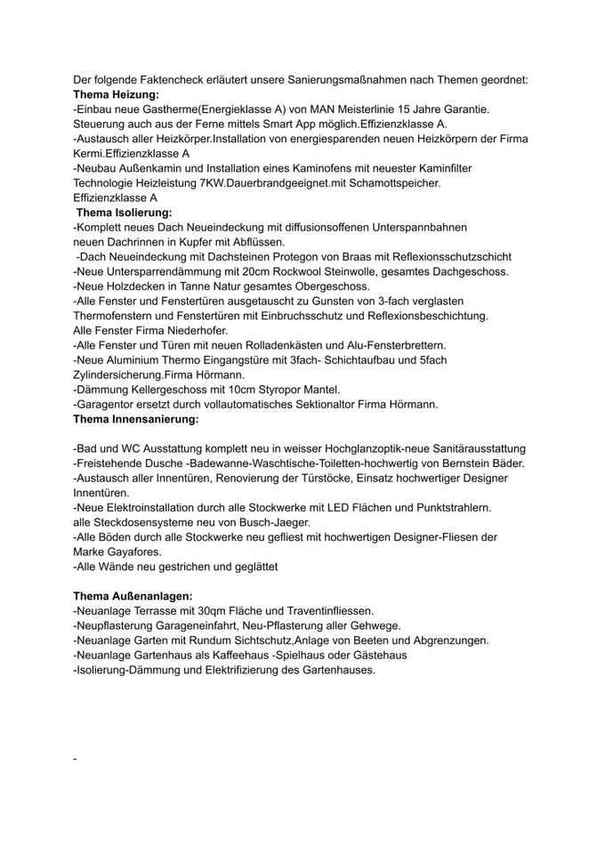 Bayrischer Wald Energiesaniertes EFH  in Bestlage Klasse A in Frauenau