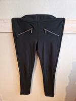 Leggings, mit Reißverschluss, schwarze, ohne Taschen, Größe 40 Nordrhein-Westfalen - Büren Vorschau