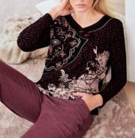 Gothic Burlesque Shirt Gr. 38 + kl 40 bedruckt bestickt Lurex Innenstadt - Köln Deutz Vorschau