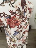 Vila Kleid xs 34/36 weiß Blumen Vögel S Bremen - Gröpelingen Vorschau