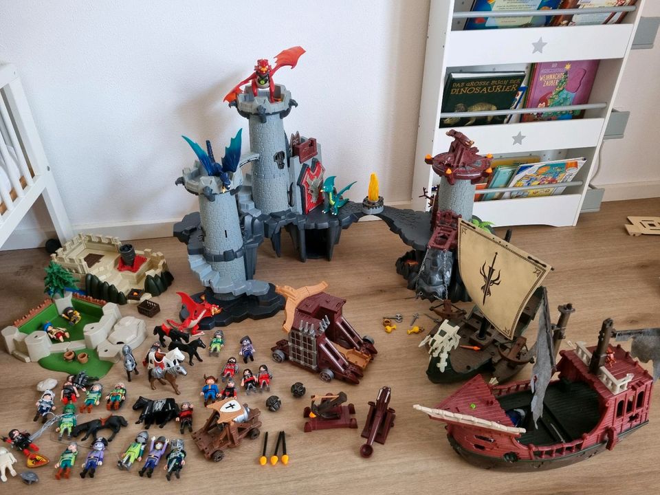 Playmobil Set Drachenburg, Piratenschiff ect in Kirchlengern