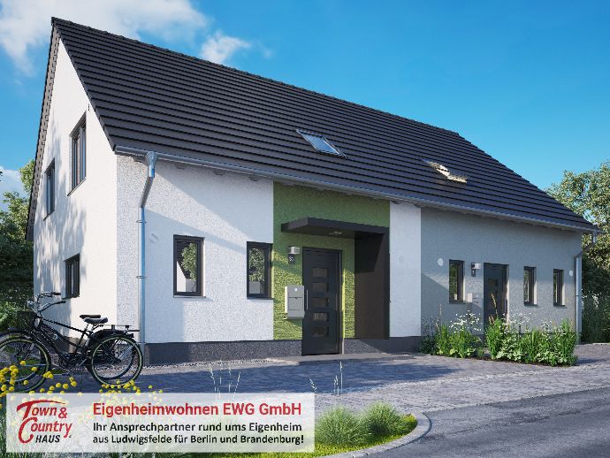 Neubau von 2 Doppelhaushälften in Hoppegarten in Hoppegarten