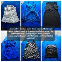 12x Damen-Kleider Paket 42 44 XL Curvy blau schwarz Umstand Sachsen - Treuen Vorschau