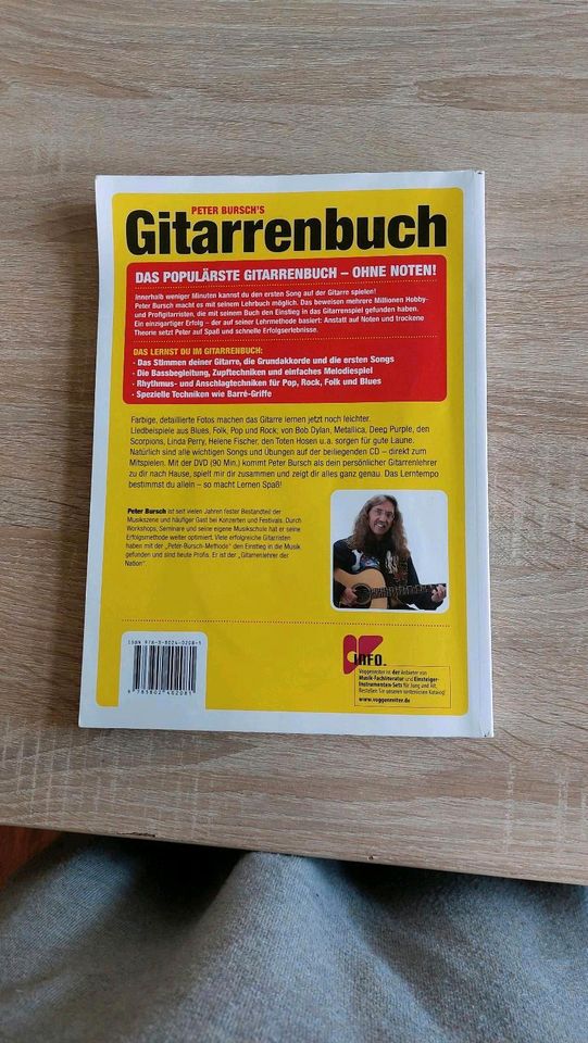 Peter Bursch's Gitarrenbuch mit CD & DVD in Eberswalde