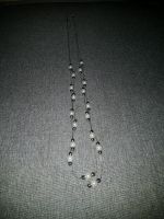 Lange Halskette weiße Perlen silber elegant Niedersachsen - Uslar Vorschau