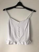 Weißes ,Guess‘ Cropped Top Sachsen-Anhalt - Sangerhausen Vorschau