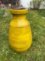 Bodenvase, 49cm hoch, Keramik gelb Bayern - Schwabach Vorschau