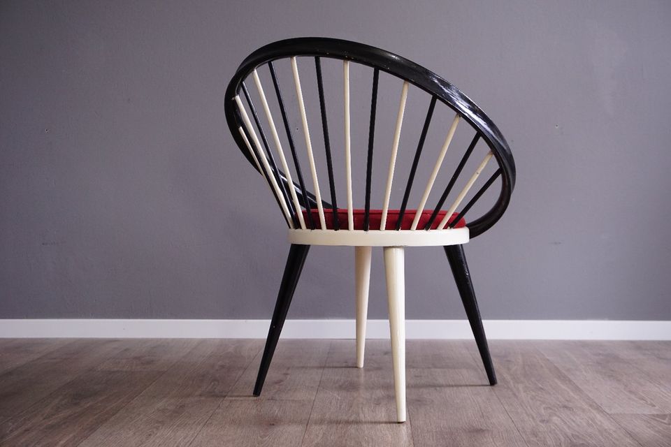 [Zeitklassiker] Vintage 60er Circle Chair Yngve Ekström Stuhl in Handorf