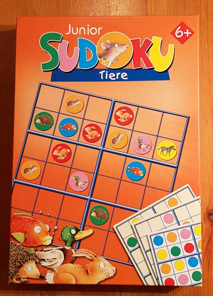 Spiel Junior Sudoku Tiere für Kinder ab 6 Jahre in Karlsruhe