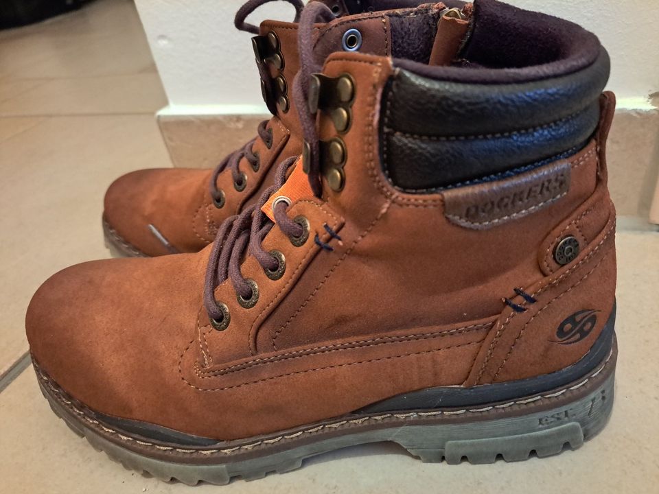 Winterstiefel DOCKERS braun Gr. 41 NEUWERTIG in Rellingen