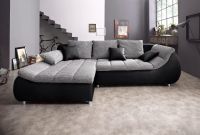 Eck-Sofa Materialmix 270cm Strukturstoff Couch UVP 1377,- NEU Hessen - Kassel Vorschau