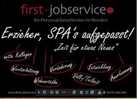 kreative fröhliche nette Erzieher SPA in VZ o. TZ gesucht mwd Schleswig-Holstein - Havekost (b Schwarzenbek) Vorschau