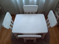 ❤️ Ikea • MAMMUT - Kindertisch mit 4 Stühlen - Set / Weiß . ❤️ Berlin - Lichtenberg Vorschau