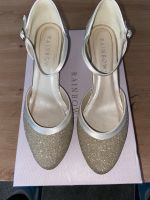 Brautschuhe Rainbow Ester Glitzer 38,5 ivory Baden-Württemberg - Bad Schönborn Vorschau