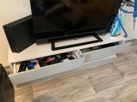 TV Sideboard hängend - grau glänzend/weiß Baden-Württemberg - Eggenstein-Leopoldshafen Vorschau