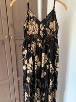 Mango MNG Maxi Kleid Gr 34/XS schwarz beige Blumen Baden-Württemberg - Heilbronn Vorschau