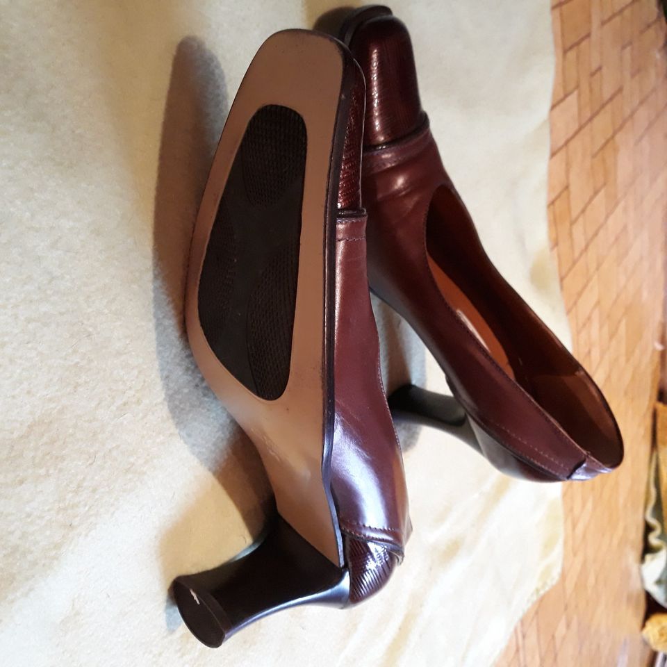 Pumps Vintage Walter Dolci  Gr.39 Echtleder in Pastetten