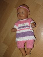 Kleid für Baby born und Reborn Puppe ca. 43 cm - NEU Handarbeit Nordrhein-Westfalen - Nachrodt-Wiblingwerde Vorschau