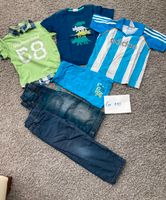 Hemd adidas Poloshirt Sanetta T-Shirt Dino Jeans Shorts Gr. 110 Bayern - Kammeltal Vorschau