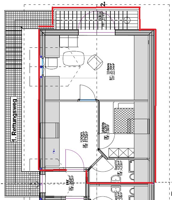 Möbliertes 2-Zimmer-Apartment mit Balkon und Seeblick in Kochel am See