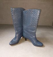 BALLY Stiefel Leder geflochten blau Rheinland-Pfalz - Ludwigshafen Vorschau