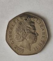 50 Pence 2003 Gibraltar, Delfine, zik., vzgl.selten Sachsen-Anhalt - Sangerhausen Vorschau