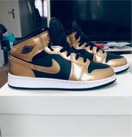 Nike Air Jordan 1 Mid Metallic Gold Gr.39 Original Nordrhein-Westfalen - Moers Vorschau
