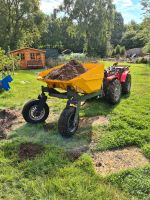 Dumper Transport Erdarbeiten Trampolin Teich Niedersachsen - Lathen Vorschau