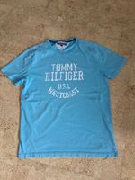 Tommy Hilfiger Herren T-Shirt hellblau Gr. XL mit Aufdruck Hessen - Bad Emstal Vorschau