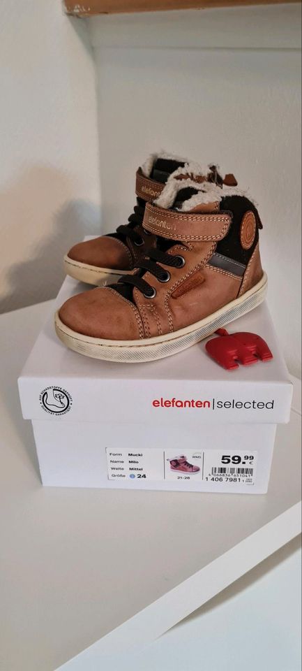 Elefanten Winterschuhe Gr. 23/24 in Ferch