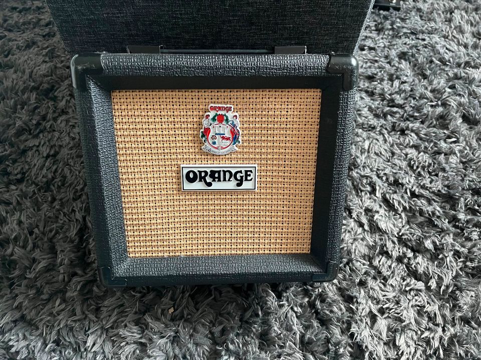 Orange Micro Terror + TALK BOX HT1 von Heil / Dunlop USA in Geestland