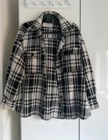 Schwarz-weiß karierte Winter/Herbst-Jacke Niedersachsen - Stade Vorschau