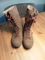 Dockers Lederboots in Gr.37 gefüttert mit Reißverschluss Nordrhein-Westfalen - Mönchengladbach Vorschau