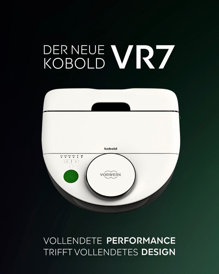 Vorwerk Kobold VK7 Akku Staubsauger & Wischer VR7 Roboter. Finanzierung möglich. in Neuss