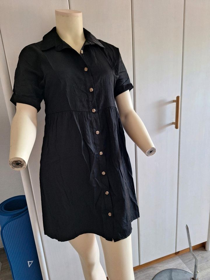 Schwarzes Blusenkleid von Shein gr 36 in Fockbek