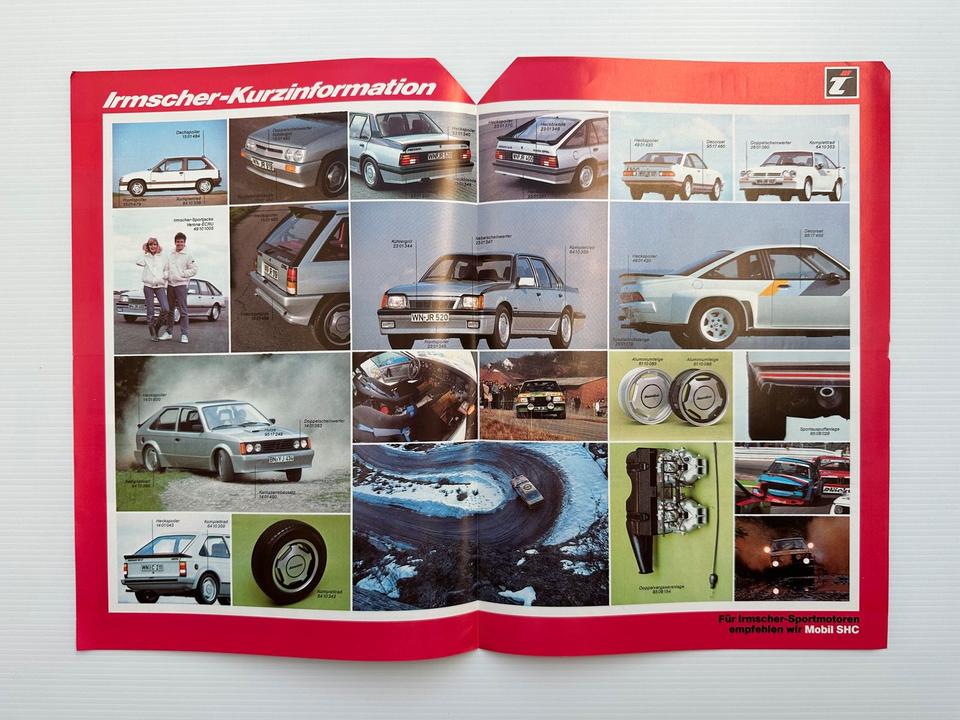 Prospekte / Foto Irmscher Tuning Opel Corsa Sprint / Spider i120 in Montabaur